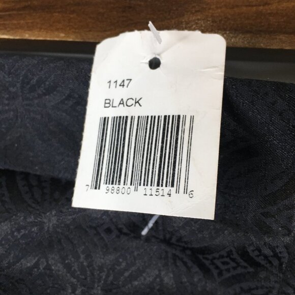 Laundry by Shelli Segal Black Trouser Print Dress Pants Size 14 - Picture 6 of 10